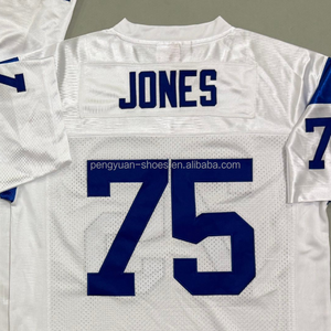 Готовый к отправке Jerome Bettis Синий Возврат лучшего качества сшитый американский футбольный трикотаж - Product Image 6