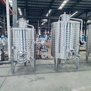 Fournisseur de la Chine TEKBREW Usine de transformation de vin rouge 500L Production d'équipement de vinification 1000 litres 2000l 3000L Prix de ferment de vin - Product Image 3