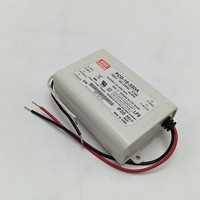 MEAN WELL PCD-16-350A 16W Output tunggal AC dapat diredupkan suplai daya LED 350ma Driver Led Meanwell dengan fungsi PFC