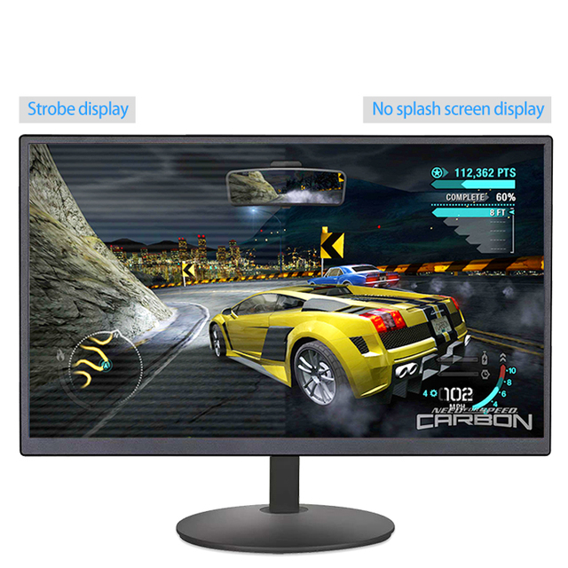 Factory Direct 24 Inch Curved LED LCD Desktop Computer Screen 1080p FHD 75Hz-120Hz for Office & Gaming