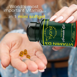 Suplemento diario de vitamina D3 en cápsulas blandas de aceite de aguacate de marca privada de alta calidad, promueve la salud cardiovascular y refuerza la inmunidad. - Product Image 2