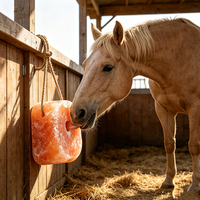 Blocs de sel minéral durable et durable en chlorure de sodium de qualité alimentaire pour animaux de ferme, vaches et moutons, à lécher