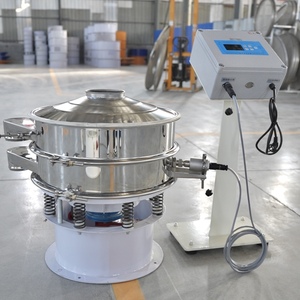 Lebensmittelechter Edelstahl 304 Vertikaler Vibrationsmotor Hochpräzises Mehrschichtiges Ultraschall-Vibrationssieb für Kaffee/Malz - Product Image 2