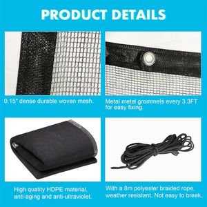 Couverture de <span class=keywords><strong>piscine</strong></span> en filet OEM Vectus 20x40 pieds, couverture de <span class=keywords><strong>piscine</strong></span> en filet noir durable, couverture de <span class=keywords><strong>piscine</strong></span> en filet anti-feuilles, couverture de <span class=keywords><strong>piscine</strong></span> extérieure - Product Image 3