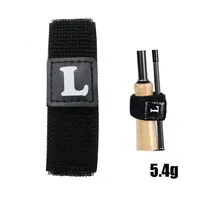 LUSHAZER, manga de caña de pescar, anillo de guía, cubierta protectora, punta de poste de EVA, anillo de guía, funda mágica, banda de Cable, cinturón, herramientas elásticas