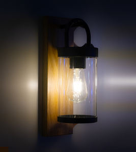 Applique murale extérieure moderne vintage IP44, base E27, en aluminium et verre, étanche, pour jardin, porche, <span class=keywords><strong>terrasse</strong></span> - Product Image 2