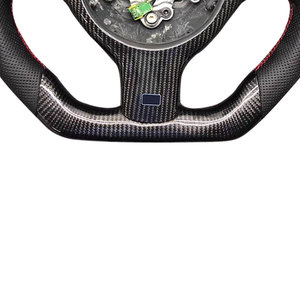 <span class=keywords><strong>พวงมาลัย</strong></span>หนังคาร์บอนไฟเบอร์แบบเจาะรูเหมาะสำหรับ BMW 3ซีรีส์5 E61 E46 M3 M6 E62 E63การอัปเกรดภายใน - Product Image 4