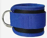Sangles de cheville réglables personnalisées pour machines à câbles, en néoprène rose rembourré pour la gym et le fitness