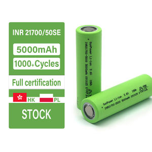Новая аккумуляторная батарея Sunpower 21700 5000 мАч 3.7В, перезаряжаемая, жидкотекучая, INR21700 50SE, 1000 циклов, замена 50S/50E/P42A для FPV дронов - Product Image 1