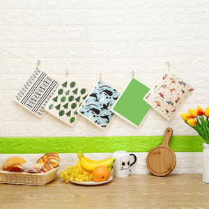 <strong>Easyplus</strong> Customizable Organic Sponge Cellulose 80% Polyester/20% Polyamide Private Label Swedish Dish Cloth for Kitchen Cotton - Product Image 6