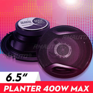 Par de Altavoces Coaxiales de 2 Vías para Auto de 400W y 6.5 Pulgadas, Universales, Estéreo, Magnéticos Externos, de Alta Fidelidad, Subwoofer para Música - Product Image 1
