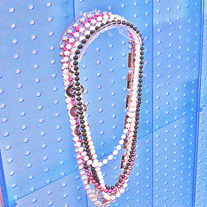 Rõ ràng LEXAN nhựa trang sức hiển thị Pegboard nửa vòng Bar Vòng cổ treo lủng lẳng giá - Product Image 3