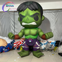 Décoration de vacances Gonflable Cartoon Charater Modèle Vert Gonflable Cartoon Man