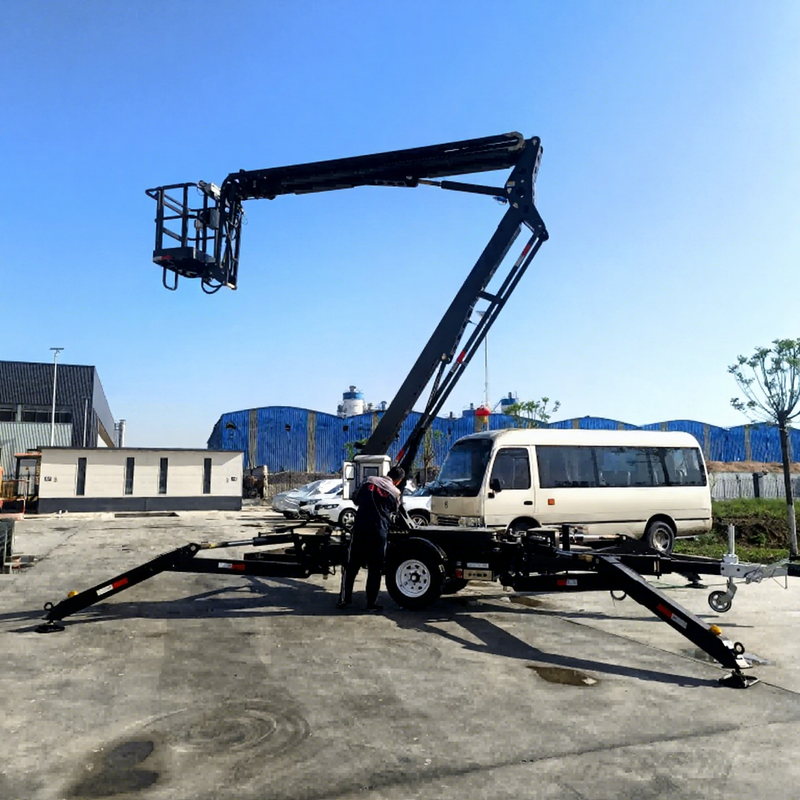 High Altitude Operations Trailer Folding Arm