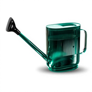 Arrosoir 1,8 L en plastique vert nordique à long bec pour jardinage domestique, balcon, cour, terrasse - Product Image 1