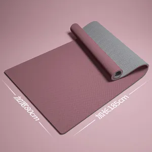 High Quality Custom Sublimation Brand Printing Fold Non-slippery Microfiber Suede Rubber Super Fiber Fabric Yoga Mat