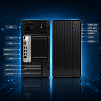 Ordinateur de bureau professionnel OEM personnalisé Intel Core i5 10400 12400 CPU 16 Go RAM 512 Go SSD Mini Tour PC HD VGA LAN