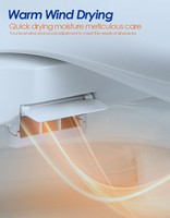 MWD CE 220V WC intelligent suspendu mural sans bride, chasse silencieuse, siphon en P 180mm, ensemble WC intelligent avec bidet, vente en gros OEM