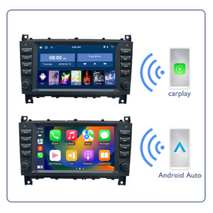 8 inch <span class=keywords><strong>Android</strong></span> 13 không dây Carplay GPS navigation Bảng điều khiển Mercedes Benz w203 C180 C200 B150 MP3 mô hình RAM 1 năm bảo hành - Product Image 4