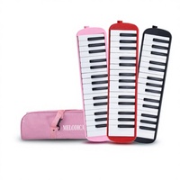 Mélodica 32 touches en plastique, vente en gros d'usine, instrument pour débutants, idéale pour les étudiants et les enfants en classe, pour le marché international
