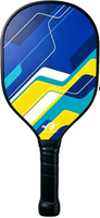 Ensemble de pickleball avec 2 raquettes et 2 balles, kit de raquettes de pickleball en bois de peuplier pour enfants, entraînement débutant, livraison directe d'usine