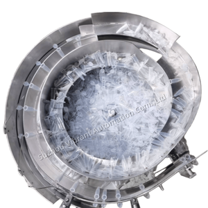 कस्टम 220v चिकित्सा प्लास्टिक घटक स्वचालन उपकरण कंपन कटोरे फीडर मशीन - Product Image 1