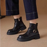 Bottines Chelsea à plateforme vintage pour femmes