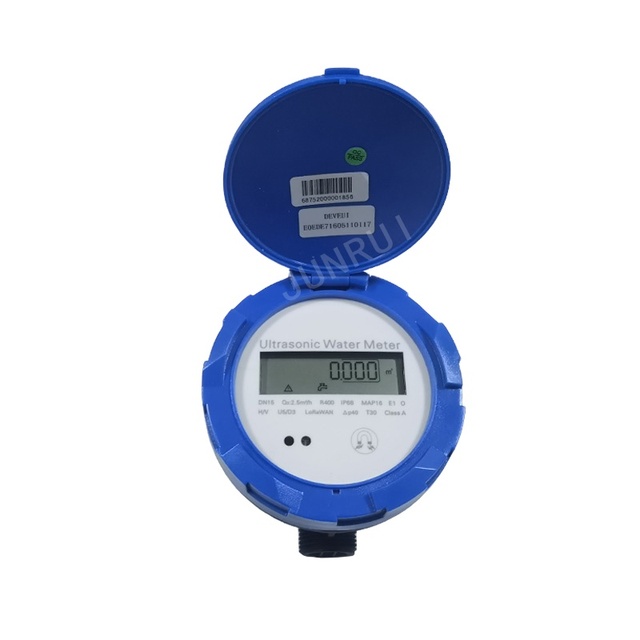 15mm Ultrasonic Plastic Water Meter RS485/M-BUS Wireless LoRaWan GPRS/NB-IOT Flow Meter R400 IP68 Prepaid Water Meter OEM