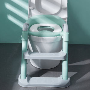 Siège de toilette accroupi antidérapant en PVC XIAOTANGLANG avec marchepied intégré pour l'apprentissage de la propreté - Verres - Product Image 6