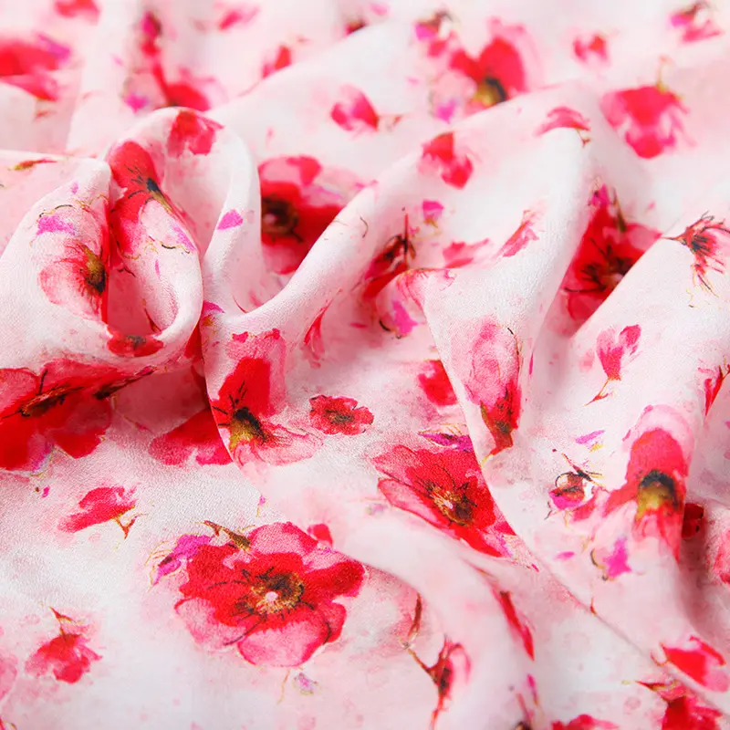 Экологически чистые, без минимального заказа, дизайнерские классические Льняные ткани с цветочным принтом для платья и одежды