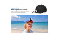 Caméra d'action TELESIN S10 4K ultra HD 64G avec carte mémoire intégrée, contrôle sans fil, 45g légère, flexible, étanche 5M