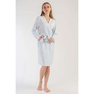 KADIN P.SUPREM UZUN KOL CEPLI SABAHLIK - GRIS MELANGE - GRIS MELANGE - Product Image 1