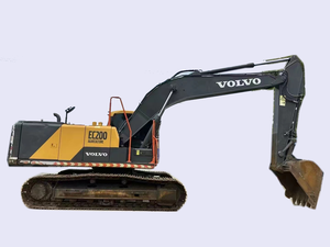 Excavatrice d'occasion Volvo EC200 20T à faible nombre d'heures de fonctionnement |   Machine à chenilles hydraulique fabriquée en Suède en stock - Product Image 2