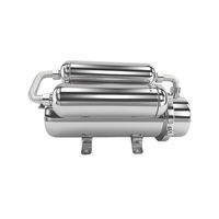 Filtres à eau purificateurs 4 en 1 pour usage domestique, 1000 L/H, UF alcalin, charbon de noix de coco et détartrage anti-calcaire