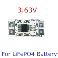 Contrôleur de charge solaire Mini Mppt SDBK03TA 4.2V/3.7V 3.6V/3.2V Module de charge Dc 5V 1A pour batterie I-Ion/li-Po Lifepo4