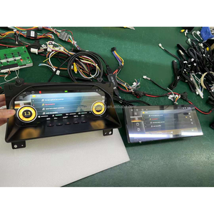 Boîte de rangement numérique pour tableau de bord de voiture avec écran tactile GPS Android pour Toyota LC70 LC76 LC79 2007-2021, kit de mise à niveau de l'intérieur - Product Image 6