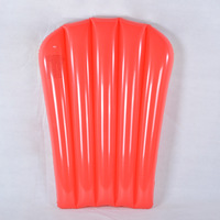 Bouée gonflable en PVC rouge écologique de 0,25 mm d'épaisseur, prix usine OEM, pour piscine et plage
