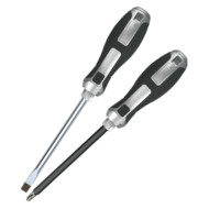 Jeu de tournevis 2 têtes S2, matériel robuste, Double, tournevis antichoc, 20 pièces