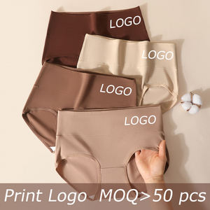 Женские хлопковые трусы с высокой талией - Product Image 2