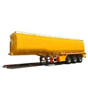 LUYI VEHICLE High Quality 3 Axle 42000 liters Petrol Oil Tank Diesel Fuel Tanker Truck Trailer For Sale