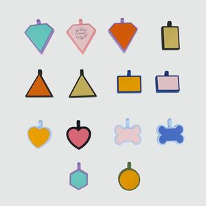 Bán buôn hình dạng khác nhau trống Silicone Dog Name ID <span class=keywords><strong>tag</strong></span> tùy chỉnh thêm logo thương hiệu thực phẩm mềm lớp cao su Silicone Dog <span class=keywords><strong>Pet</strong></span> <span class=keywords><strong>tag</strong></span> - Product Image 2