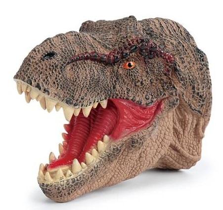 Brown T-Rex Hand Puppet