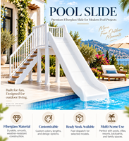 Piscine hors sol sur mesure, toboggan aquatique pour enfants, toboggan en fibre de verre, jeux d'eau pour enfants, toboggans pour aire de jeux pour enfants