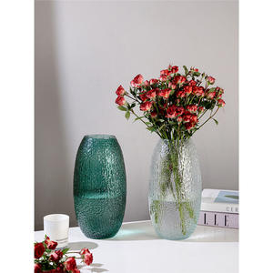 Juego de Jarrones de Vidrio Modernos con Esmalte de Color, Diseño Contemporáneo para Decoración de Sala de Estar, Regalo de Inauguración de Casa, Estilo Único - Product Image 5