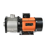 Pompa Sentrifugal Multistage Horizontal Baja Tahan Karat HM1202 Pompa Sirkulasi untuk Sistem Air Dingin HVAC