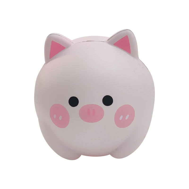 Promotional Custom Round Shape logo Printed Anti-stress Foam Pu Stress Ball Toys