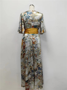2023 <strong>Wholesale</strong> Elegant Trendy Women Floral Print <strong>Bulk</strong> Manufacturers Custom Online <strong>Clothing</strong> - Product Image 6