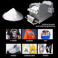 Poudre DTF TPU adhésive thermofusible, poudre DTF blanche thermofusible pour impression par transfert thermique sur T-shirt, prise en charge des étiquettes personnalisées