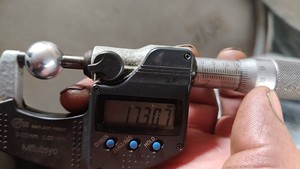 Bola de aluminio sólido pulido de 17.3 mm (17.27 mm, calibre .68) de bajo precio para máquina de bolas de pintura - Product Image 6