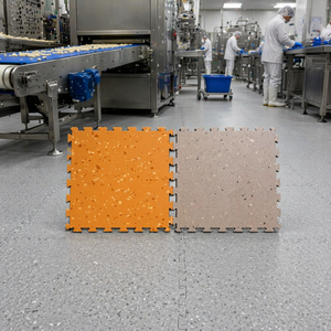 Baldosas de PVC Encajables Resistentes Sin Pegamento, Pisos Modulares de PVC Industriales <span class=keywords><strong>para</strong></span> Talleres, Almacenes y Garajes - Product Image 1